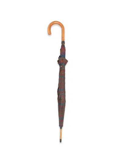Pre-owned Missoni 1980s Abstract-print Umbrella In Red