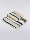 Missoni 2-piece Curt Bath Towel Set In Chevron Cotton Terry In Black