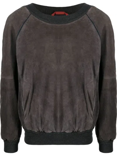 Pre-owned Missoni 2000s Piping Detailing Jumper In Grey