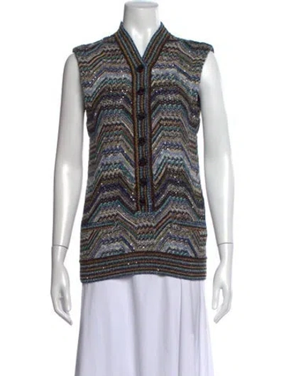 Pre-owned Missoni 2025-2026 Caperdoni Sweater In Multicolor