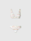 Missoni Zigzag-pattern Bikini In Multicoloured