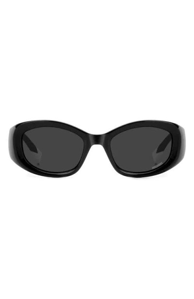 MISSONI MISSONI 50MM RECTANGULAR SUNGLASSES