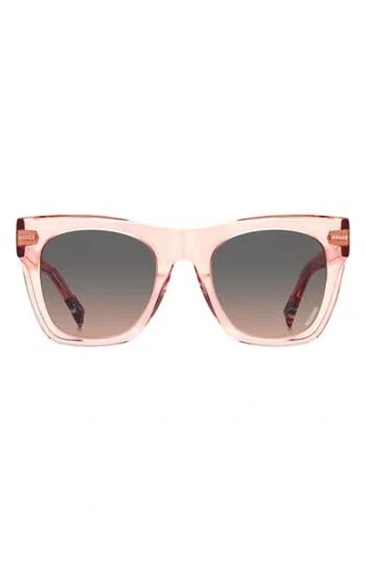 Missoni 51mm Gradient Square Sunglasses In Pink
