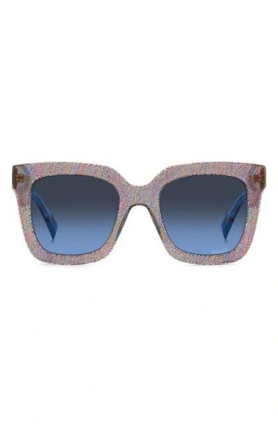 Missoni 52mm Square Sunglasses In Multicolor
