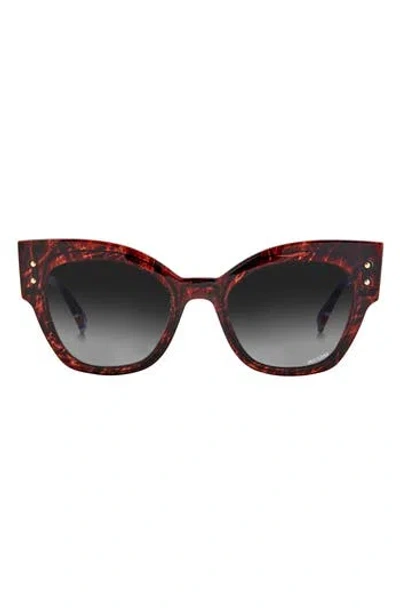 Missoni 53mm Gradient Cat Eye Sunglasses In Brown