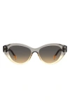 Missoni Gray Acetate Sunglasses In Grey Ochre/brown Ochre