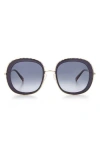 Missoni 53mm Round Sunglasses In Grey