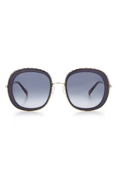 Missoni 53mm Round Sunglasses In Grey
