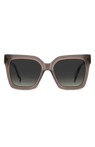Missoni 54mm Gradient Square Sunglasses In Brown
