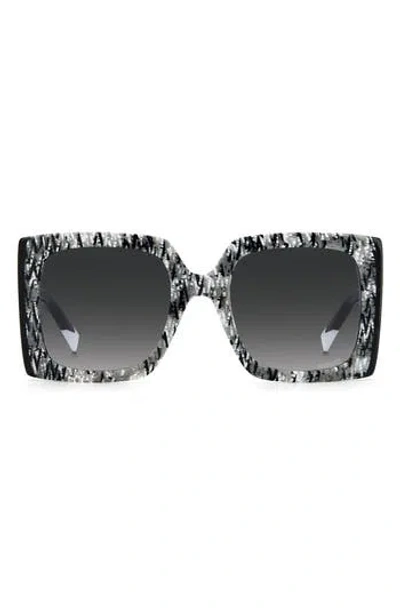 Missoni 54mm Oversize Square Sunglasses In Blue