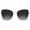Missoni 59mm Cat Eye Sunglasses In Rose Gold/grey Shaded