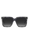 Missoni 60mm Gradient Square Sunglasses In White Black Pattern
