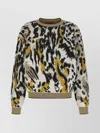 Missoni Animalier Motif Sweater Sweaters And Cardigans Multicolor In Animal Print