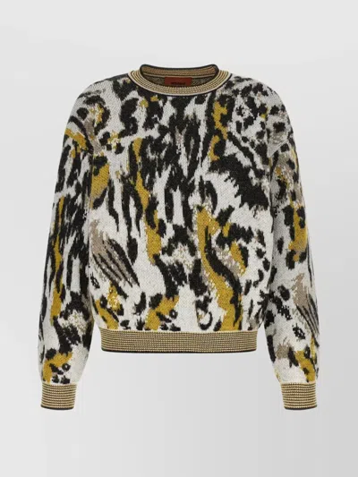 MISSONI ABSTRACT DESIGN KNIT SWEATER