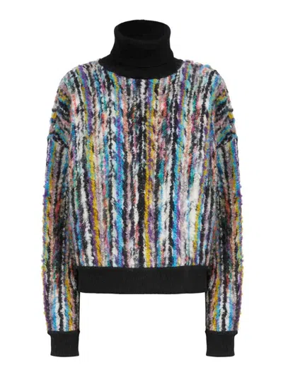 MISSONI ABSTRACT PATTERN PRINT SWEATER