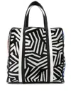 Missoni Abstract-pattern Terry-cloth Tote Bag In Black