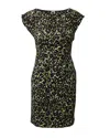 Missoni Abstract Print Sheath Dress In Multicolor Polyester In Multi