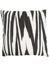 Missoni Abstract-print Square Cushion In Nude