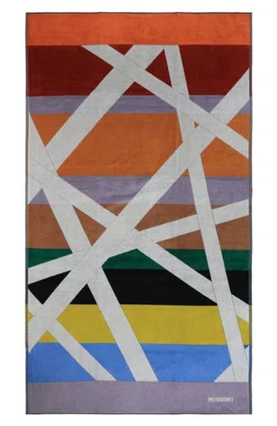 Missoni Acapulco Cotton Beach Towel In Multi