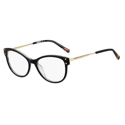 Missoni Bicolor Acetate Frames In Black