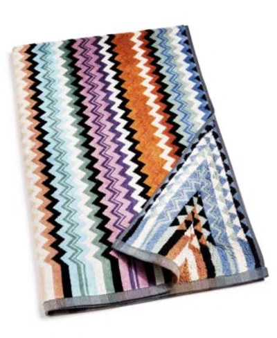Missoni Adam Bath Towels In Nero Multicolor