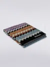 Missoni Adam Beach Towel 100x180 Cm Cotton Terry Zigzag In Multicoloured