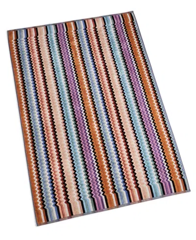Missoni Adam Cotton Bath Sheet, 39" X 59" In Nero Multicolor