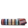 Missoni Adam Cotton Bath Sheet In Arancio Multi