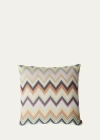Missoni Agadir 20" Pillow In 159-arancio Multi.