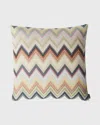 Missoni Agadir Down Cushion In 159-arancio Multi.