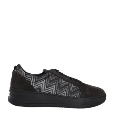 Missoni Alex Sneakers In Black