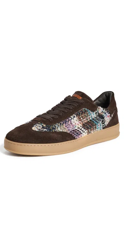 Missoni Alice Sneakers Dark Brown/caperdoni Wave