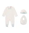 MISSONI ALL-IN-ONE, HAT AND BIB SET (1-9 MONTHS)