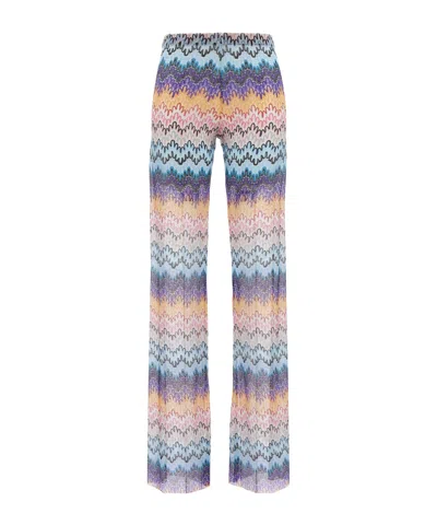 MISSONI MISSONI ZIG ZAG PRINTED PANTS