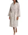 Missoni Allan Hooded Bathrobe In Brown