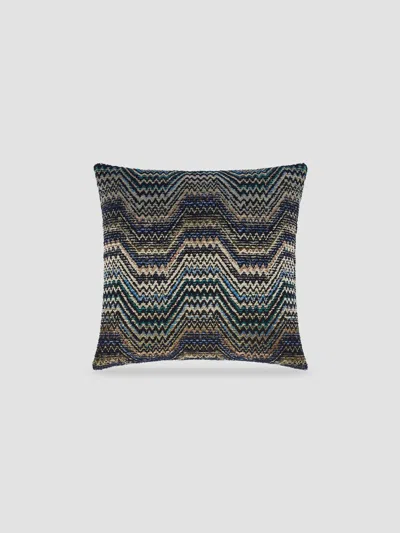Missoni Amalfi Chevron-striped Square Cushion In Multi