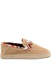 Missoni Amelia Suede Espadrilles In Brown