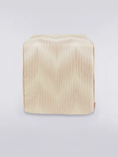 Missoni Ande Cube 40x40x40 In White
