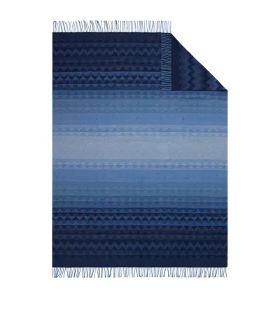 Missoni Anemone Throw In Blue