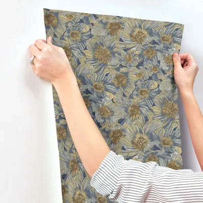 Missoni Anemoni Wallpaper In Blue