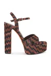 Missoni Angela Caperdoni Sandal In Brown