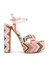 Missoni Angela Heel In Wave Pink