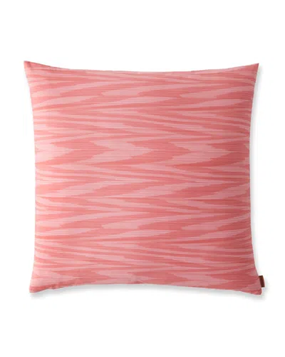 Missoni Angie Decorative Pillow, 20"sq. In Red