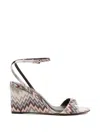 Missoni Ankle-strap Sandals In Multi