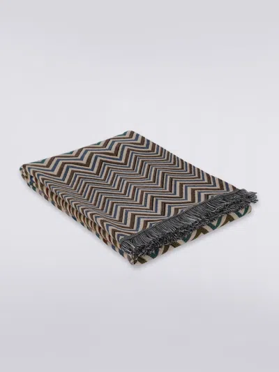 Missoni Antwan Plaid Blanket 140x200 Cm In Multicoloured