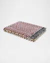 Missoni Antwan Zigzag Wool-blend Throw In Multi