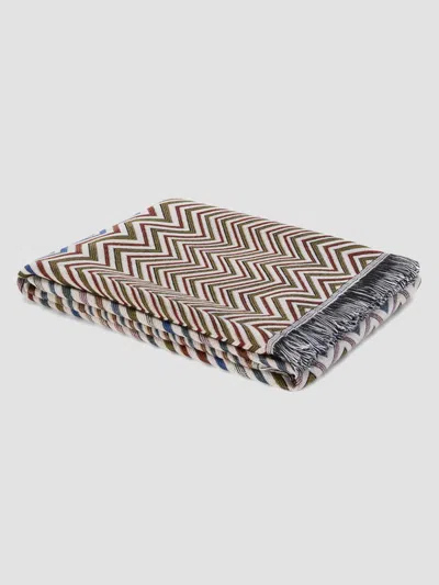 Missoni Antwan Zigzag Wool-blend Throw In Multi