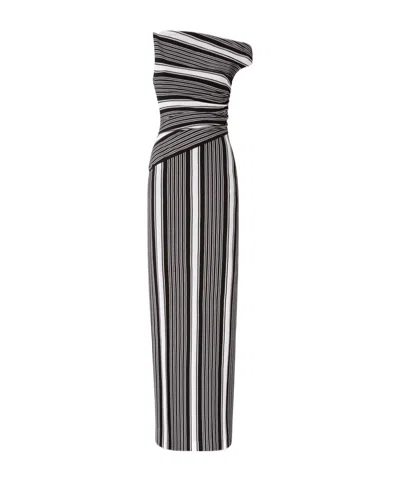 MISSONI ASYMMETRICAL NECKLINE DRESS