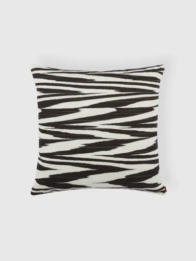 Missoni Home Atacama Cushion In Black,white
