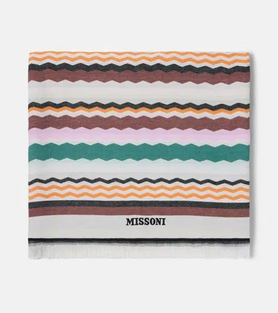 Missoni Aura Fouta Zig Zag Beach Towel In Multi